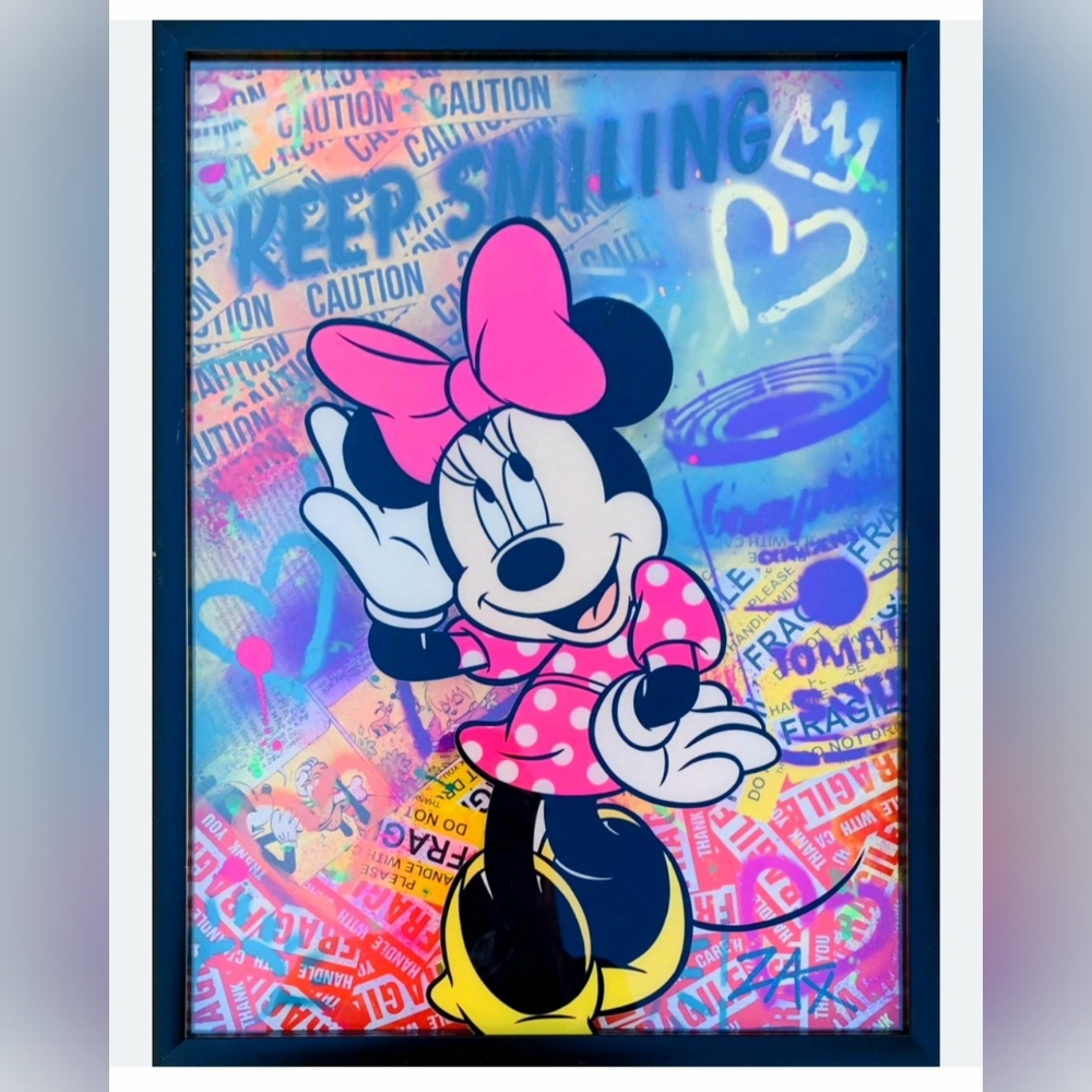 Minnie Mouse 11"×17" Framed Wall Art